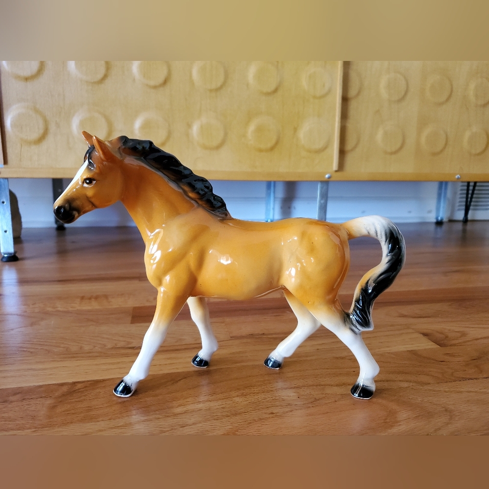 Vintage Horse Figurine Japan